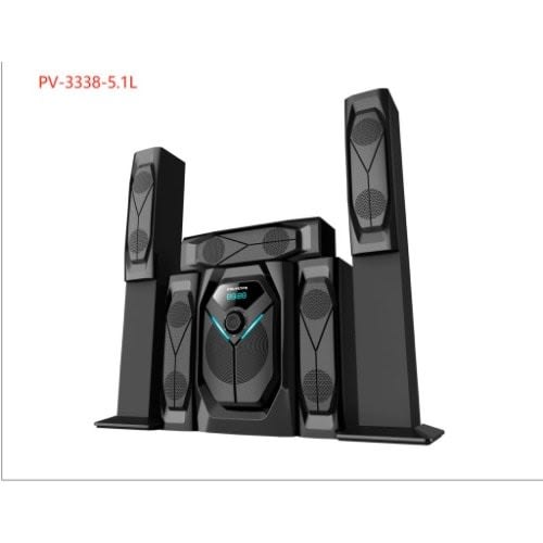 7.5 inches Powerful Bass Blast Bluetooth Home Theatre System 5 Speaker Pv-3338-5.1