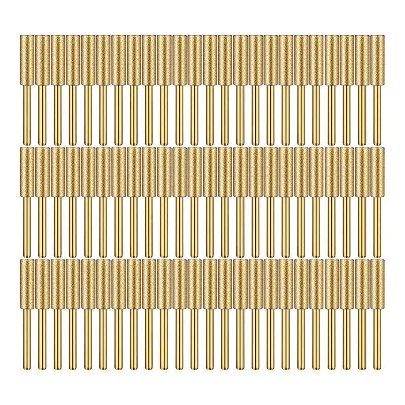 72Pc Diamond Chainsaw Sharpener High Hardness Chainsaw Sharpener Kits for Electric Gold Chain Saw 532316732In