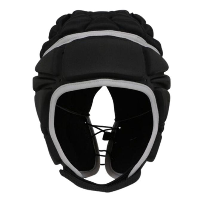 Football Hockey Rugby Headguard Protector Scrum Hat Black