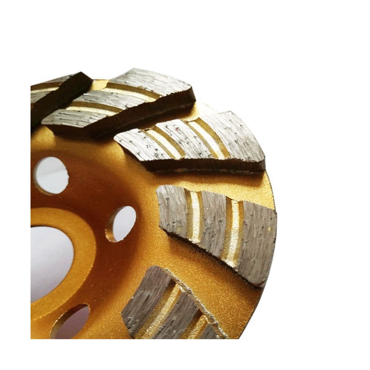 Diamond Angle Grinder Grinding Disc 100mm Cement Stone Concrete Bowl Grinding Disc Cutting Disc Tool Yellow