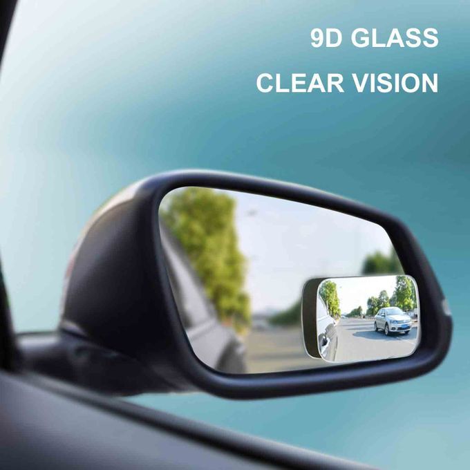 2Pcs/Set Rear View Mirror High Clarity Wide Angle Mini 360-