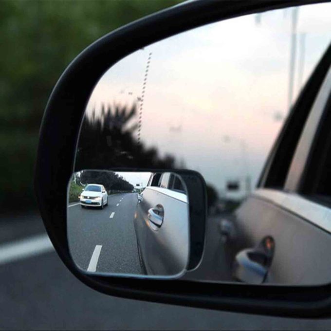 2Pcs/Set Rear View Mirror High Clarity Wide Angle Mini 360-