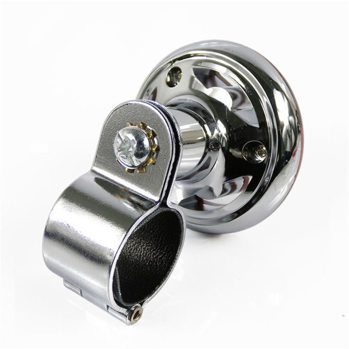 Stylish Rhinestones Car Steering Wheel Spinner Knob-1#
