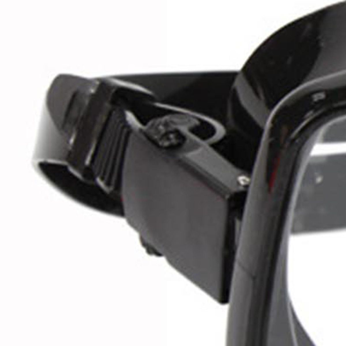 Dry Top Snorkel Free Breathing Snorkeling Gear Black