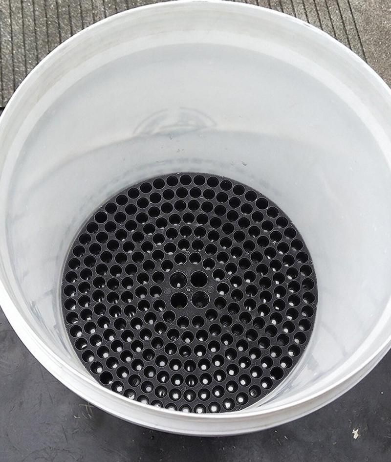 Car Wash Bucket Insert With Dirt Trap For 26cm Diameter Buck