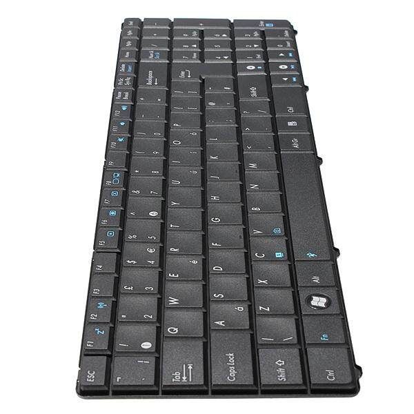 New Laptop Keyboard For ASUS K53 K53E Series UK Black With Ribbon Cable