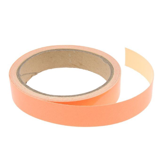16ft * 0.8" Glow In The Dark Luminous Tape Sticker, Heat & Cold Orange