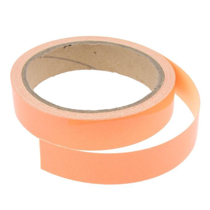 16ft * 0.8" Glow In The Dark Luminous Tape Sticker, Heat & Cold Orange