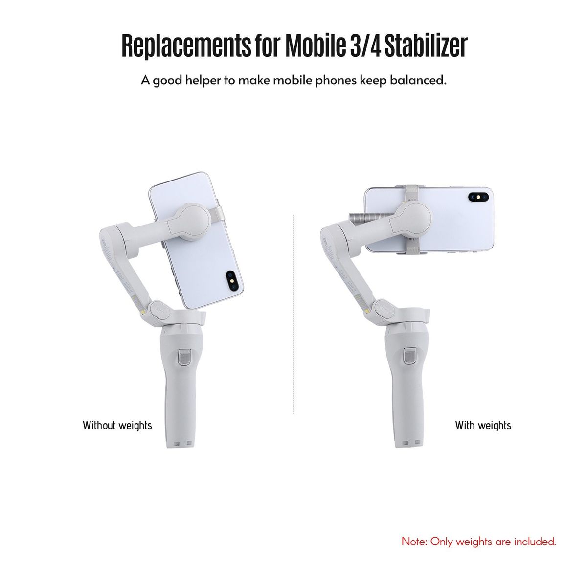 Aluminum Alloy Counterweight Balance Weight Replacement For
