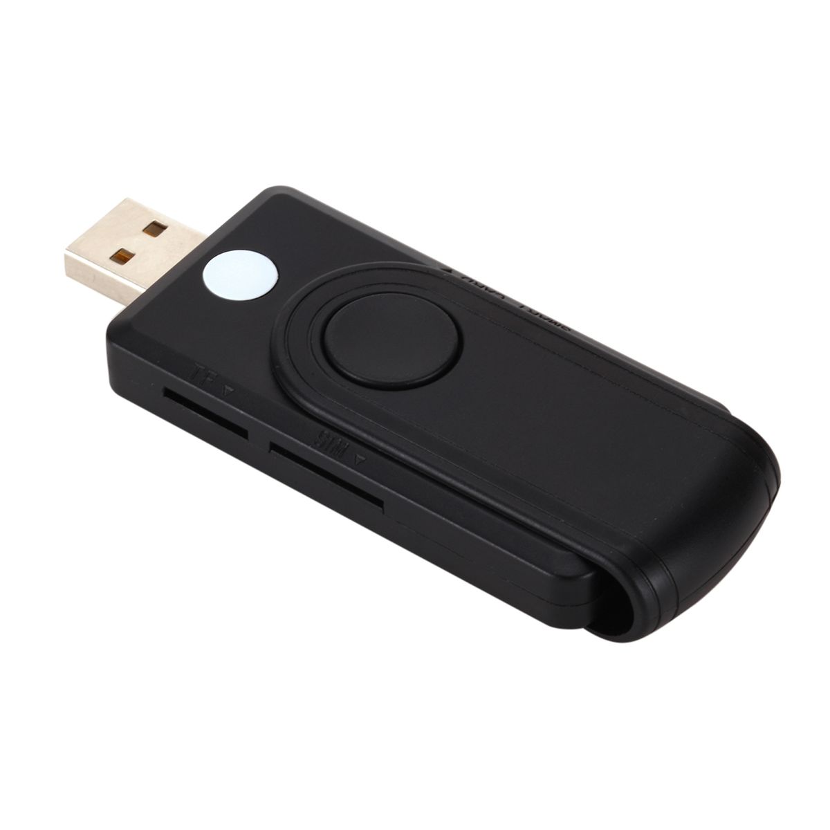 USB2.0 Smart Card Reader TF SD SIM Card Reader Bank Card ID