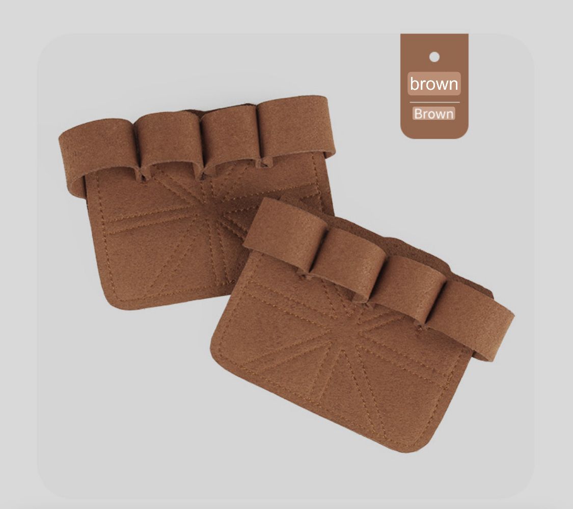 Weightlifting Grips Fingerless Gloves