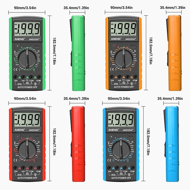 Professional Multimeter Digital Multimeter Tester Manual