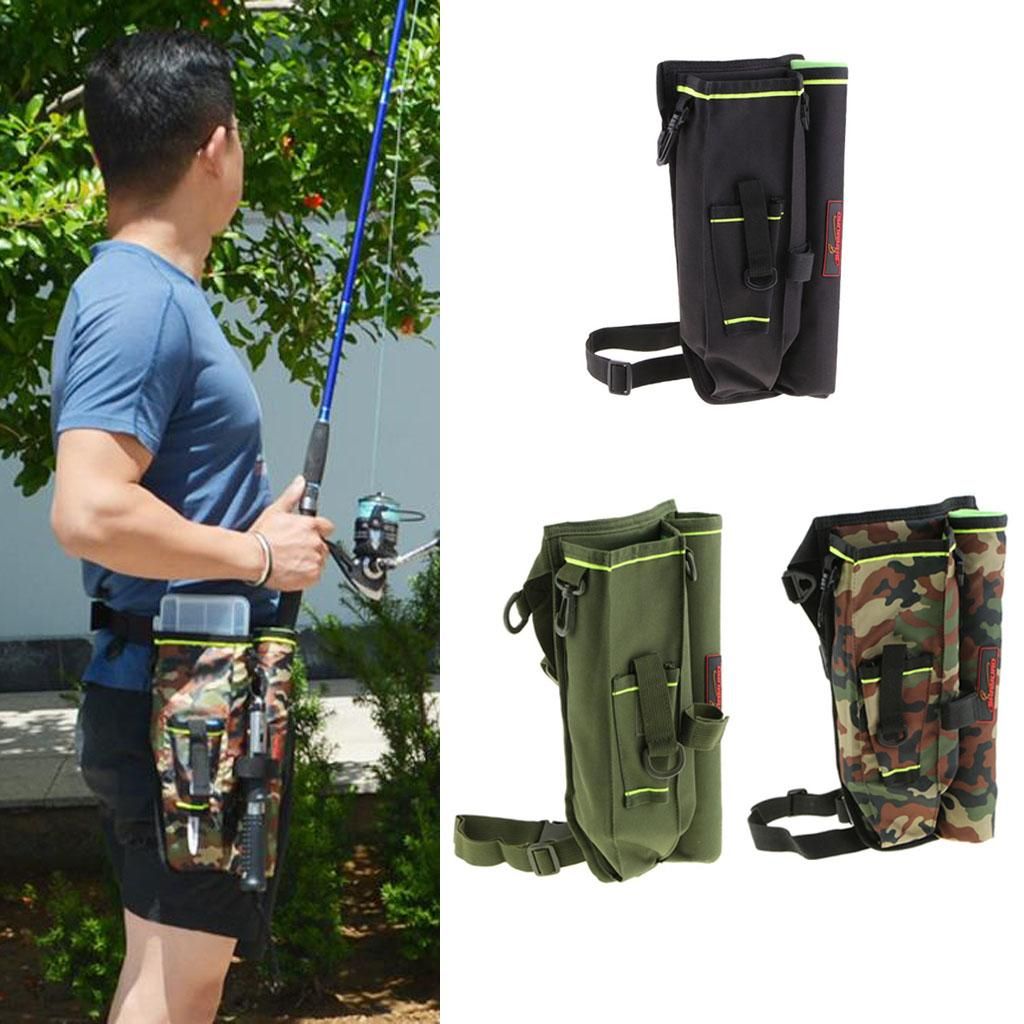 Fishing Rod Bag Lure Bag Tackle Box Multifunction Leg