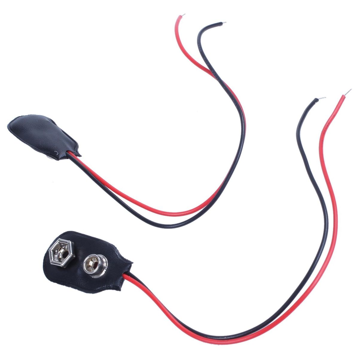 2pcs 15cm Wire Cable 9V 9 Volt Battery Clip Connector I