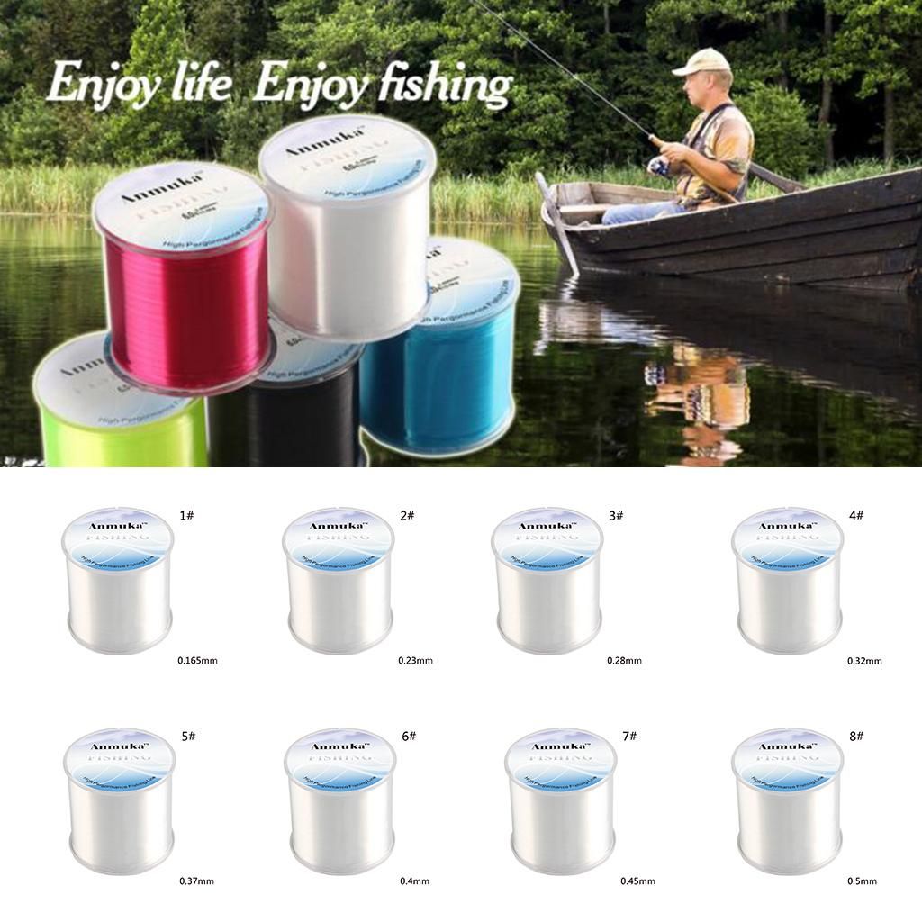 500M Wear-resistant Fishing Line Spooler Braid Swivels
