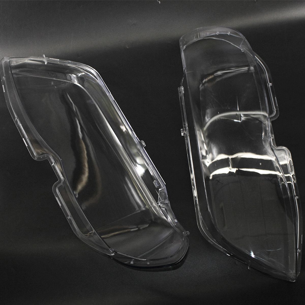 Headlight Glass Headlight Lens Plastic Cover Replacement For