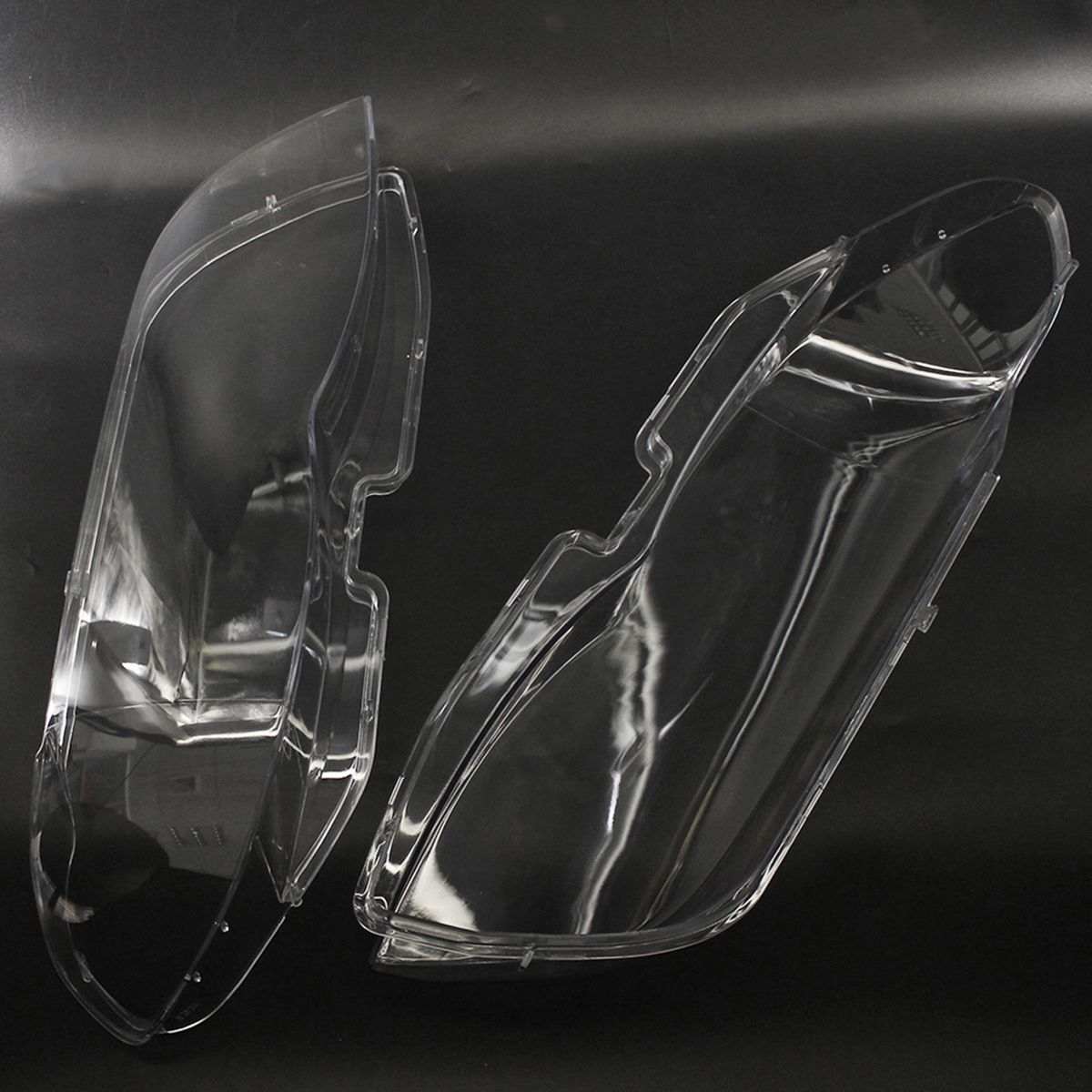 Headlight Glass Headlight Lens Plastic Cover Replacement For