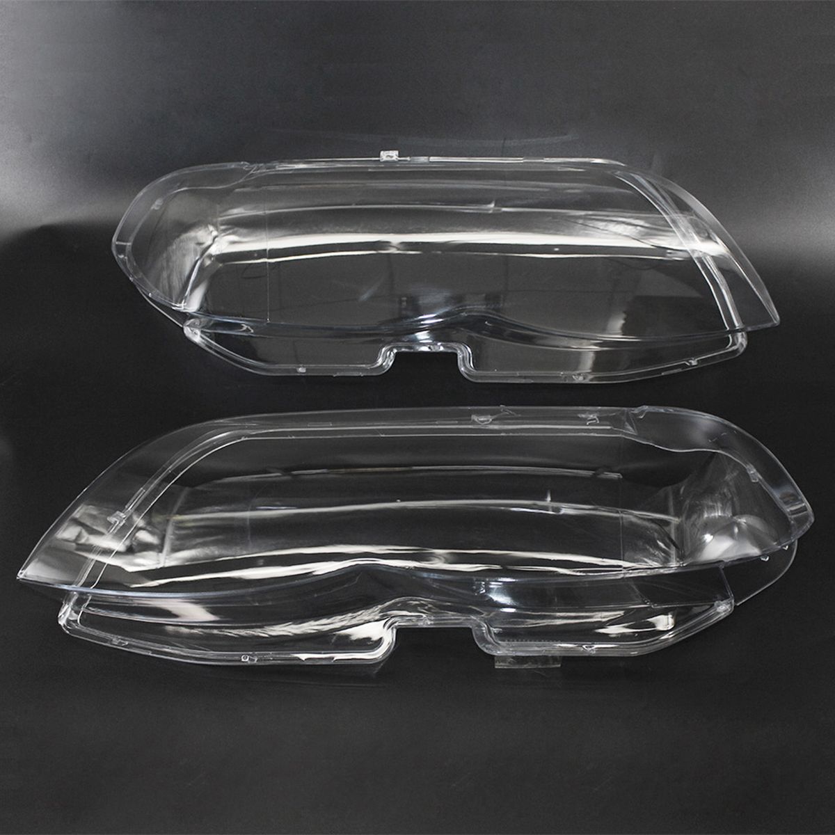 Headlight Glass Headlight Lens Plastic Cover Replacement For