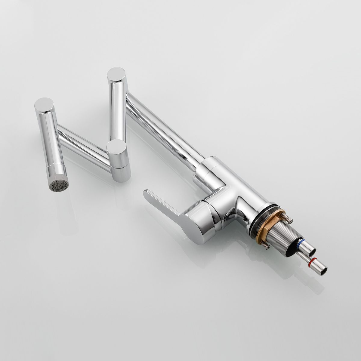 Deck Mounted Chrome Three-Section Extension Faucet,BC1231A