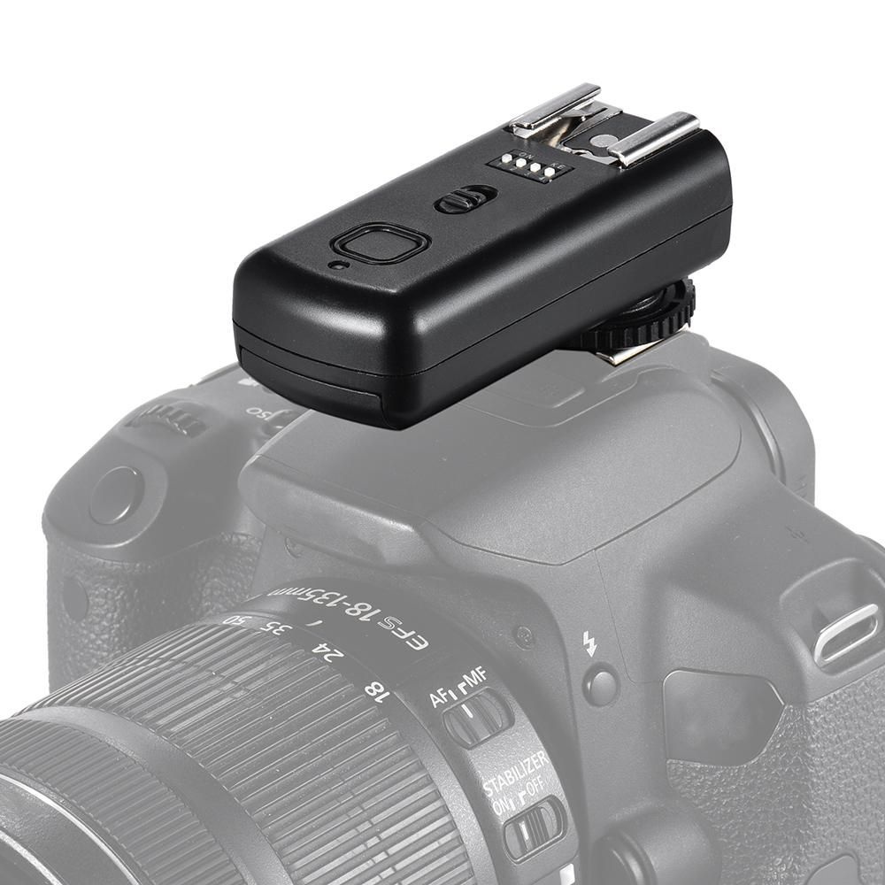 Andoer AD560 IV 2.4G Wireless Universal On-camera Slave Speedlite Flash Light GN50 with Flash Trigger for DSLR Cameras