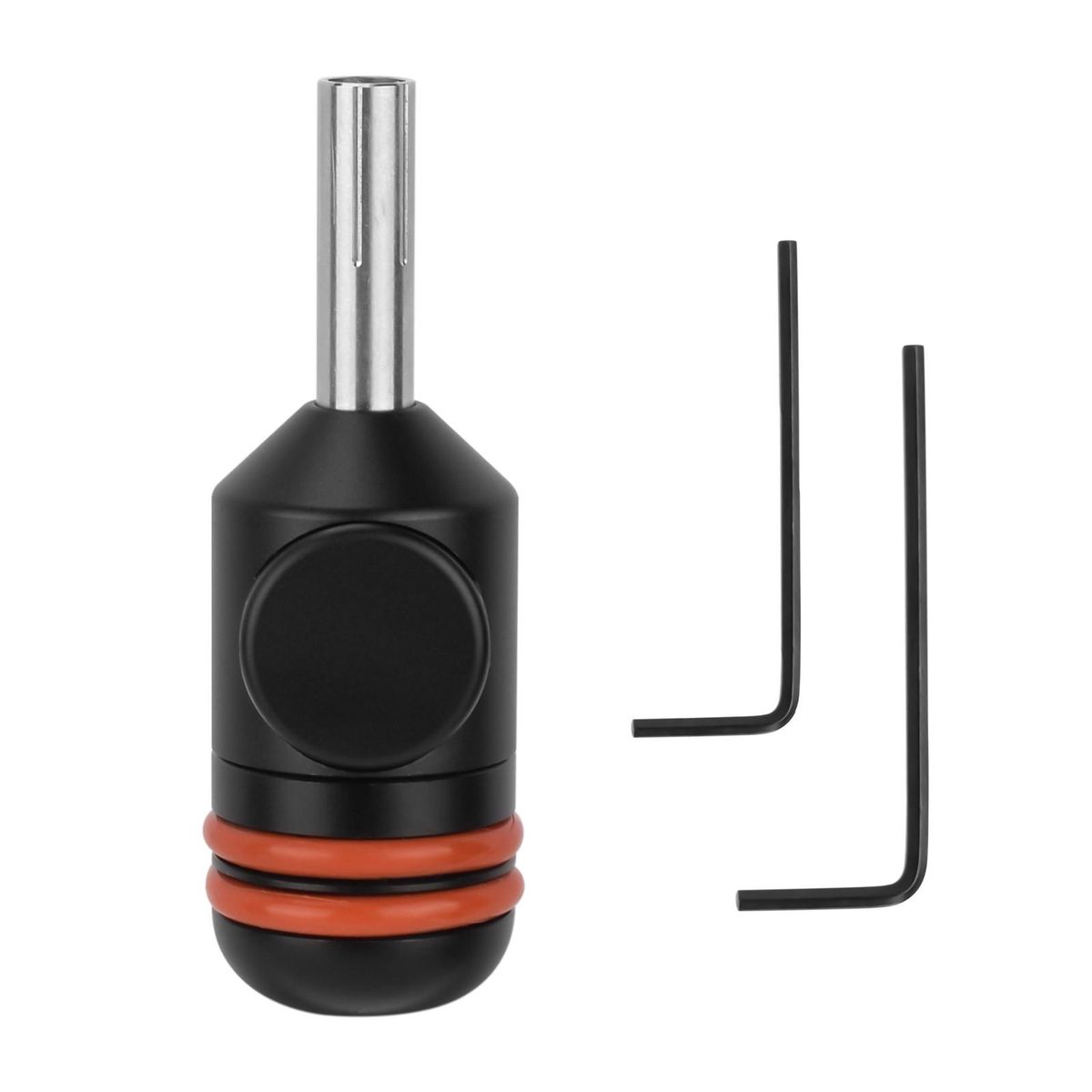 Adjustable Tattoo Grips Tube With Magnetic Needles Holder Aluminum Alloy Self-Locking Non Slip Body Machine Grip Handle