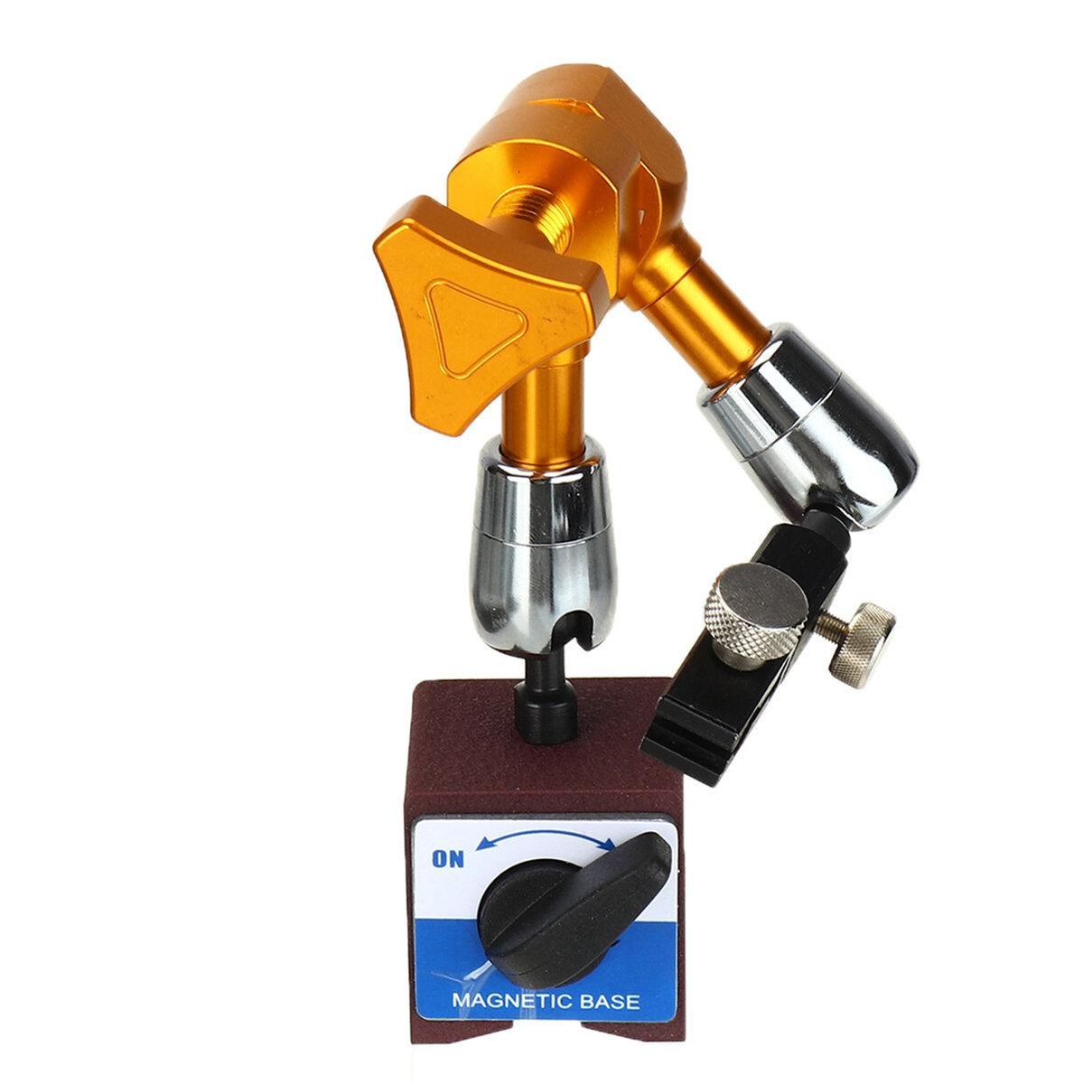 Adjustable Hydrauli Flexible Magnetic Base Stand Holder Universal For Indicator Magnetic Force 50KG