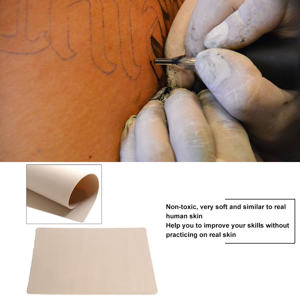 Tattoo Practice Skin Sheet Blank Plain For Tattoo Needle