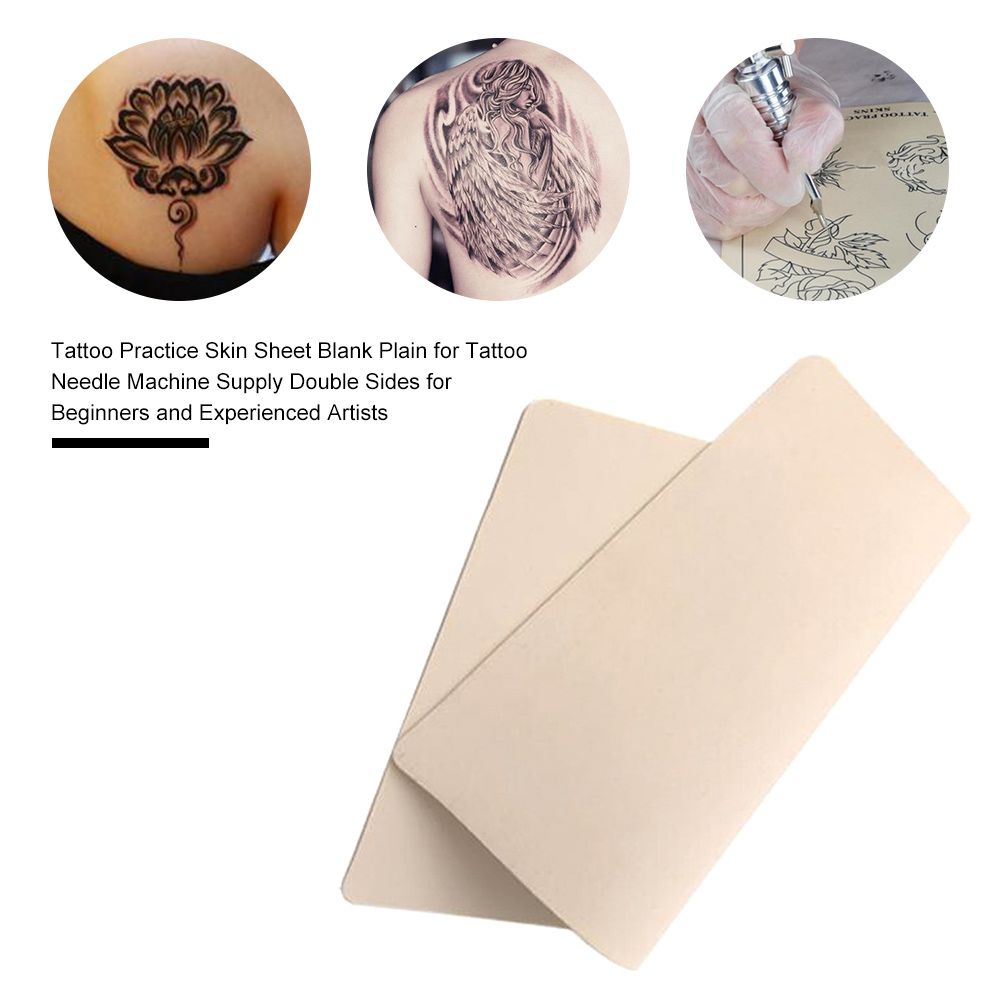 Tattoo Practice Skin Sheet Blank Plain For Tattoo Needle