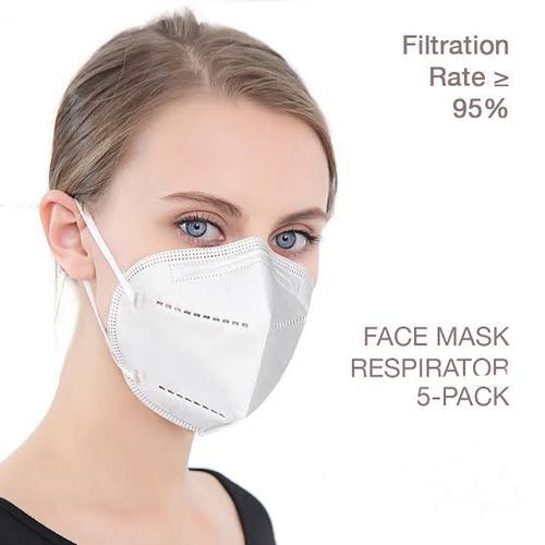 10Pcs KN95 Face Masks 5 Layer Face Protection Filtration