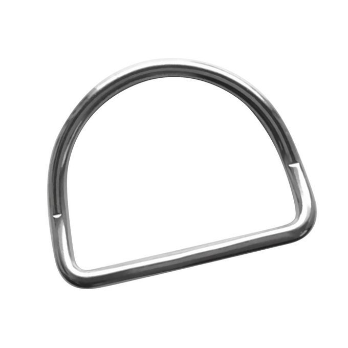Strong 316 Stainless Steel Diving Scuba Bent D Ring For 50mm Webbing