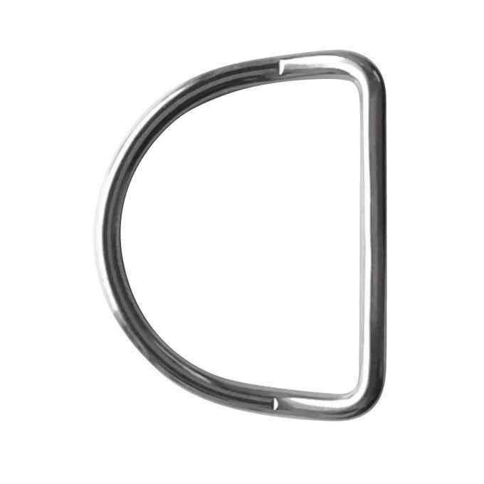 Strong 316 Stainless Steel Diving Scuba Bent D Ring For 50mm Webbing