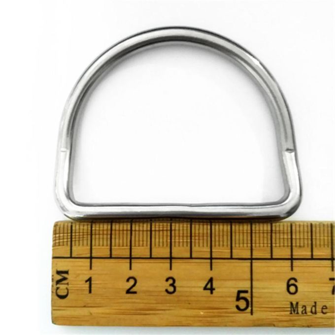 Strong 316 Stainless Steel Diving Scuba Bent D Ring For 50mm Webbing