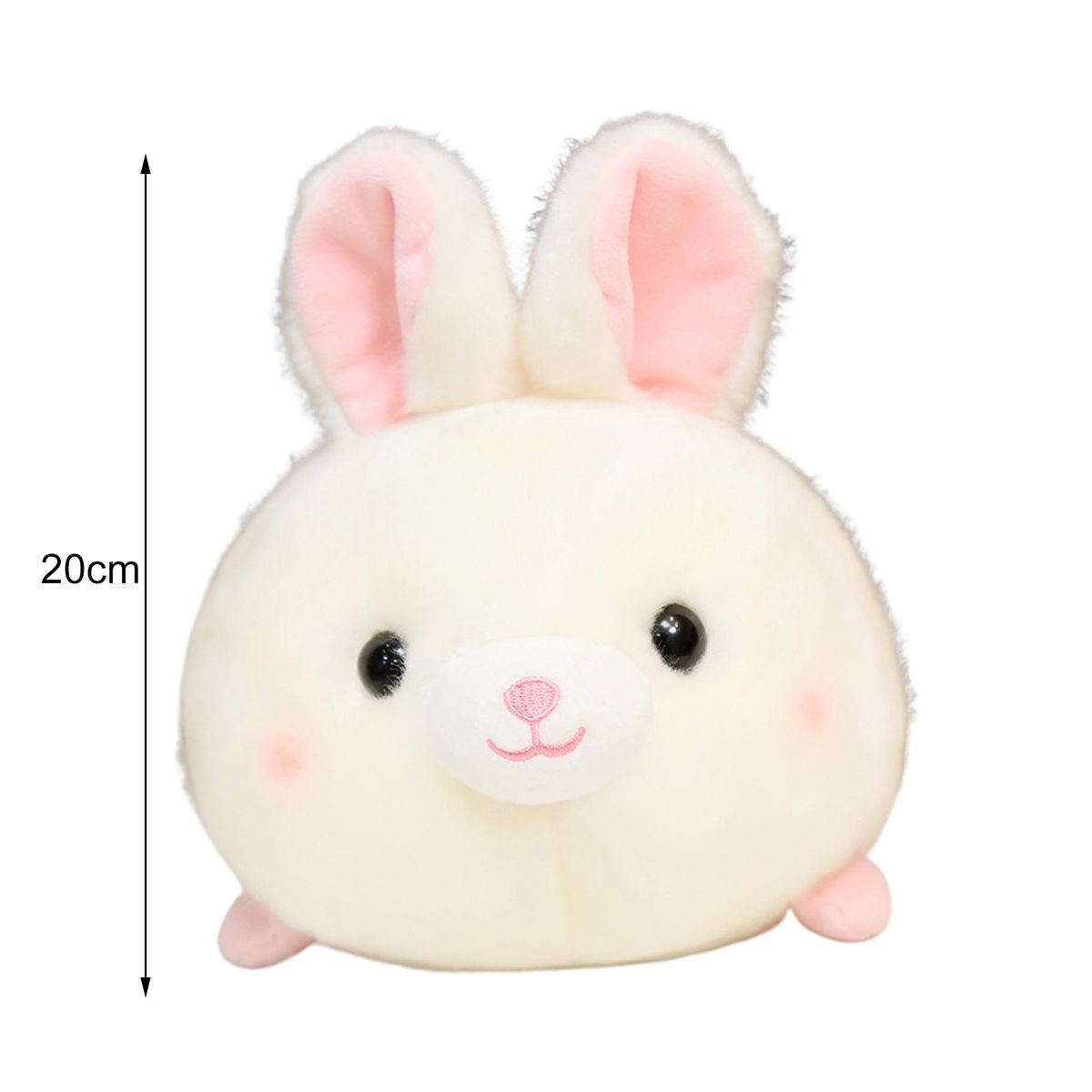 20cm Plush Doll Stuffed Animal Panda Dog Pig Cow Doll Room Decor A
