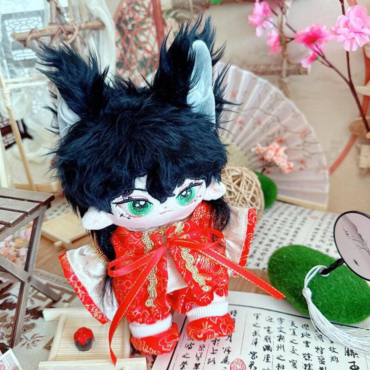 1 Set Cotton Doll Clothes New Year Boys Girls Doll Clothes Set