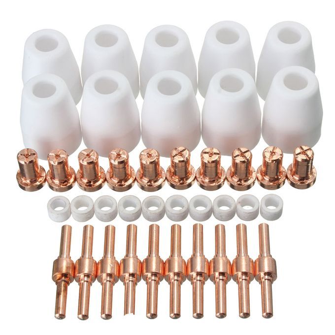 40Pcs Air Plasma Cutter Consumables Extend Fit For PT-31