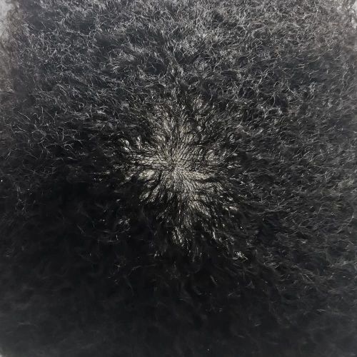 Afro Toupee For Black Men Wavy Mens Kinky Curly African