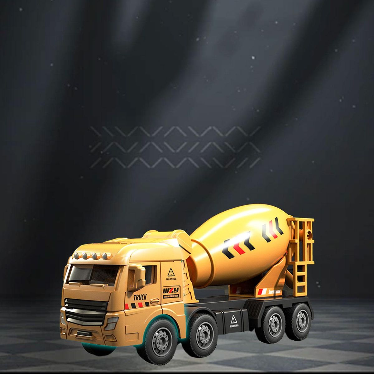 Small Construction Toys Vehicle Toy For Toddlers Mixer