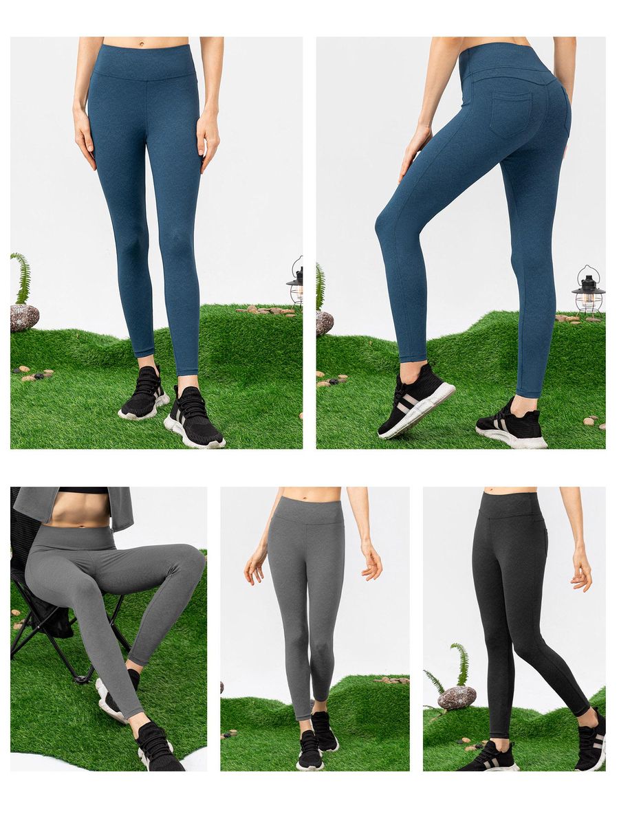 Women Sports Leggings with Pocket Tight Sportwear for Yoga Running Workout