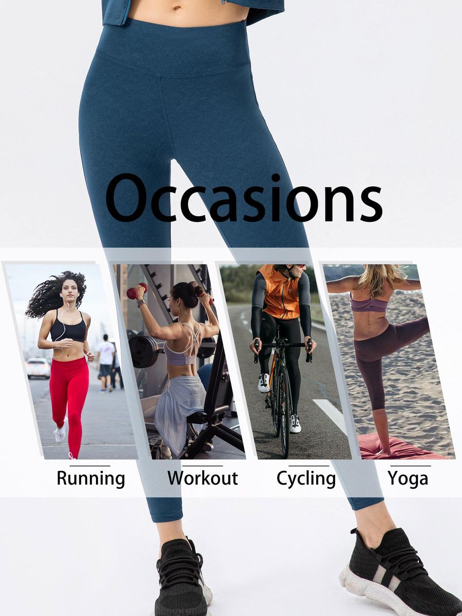 Women Sports Leggings with Pocket Tight Sportwear for Yoga Running Workout