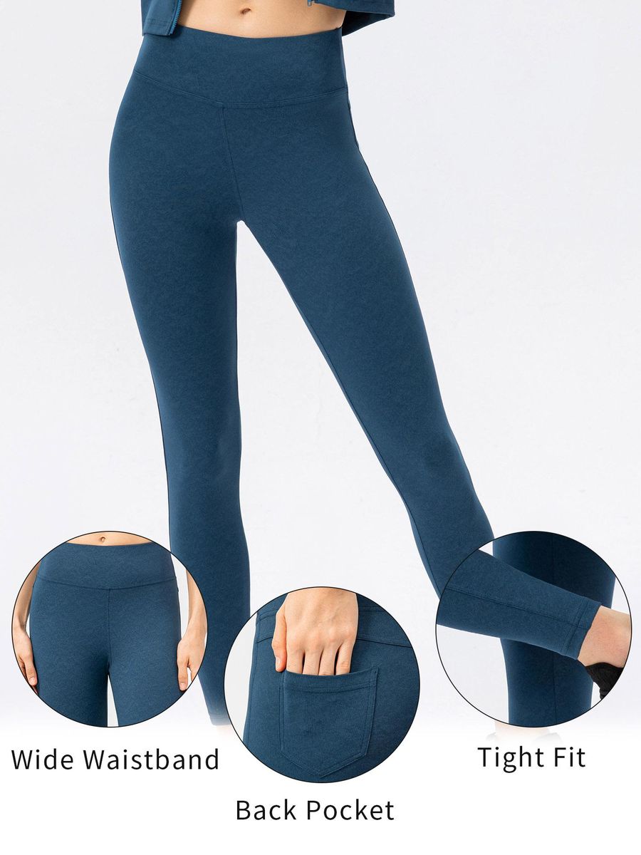 Women Sports Leggings with Pocket Tight Sportwear for Yoga Running Workout
