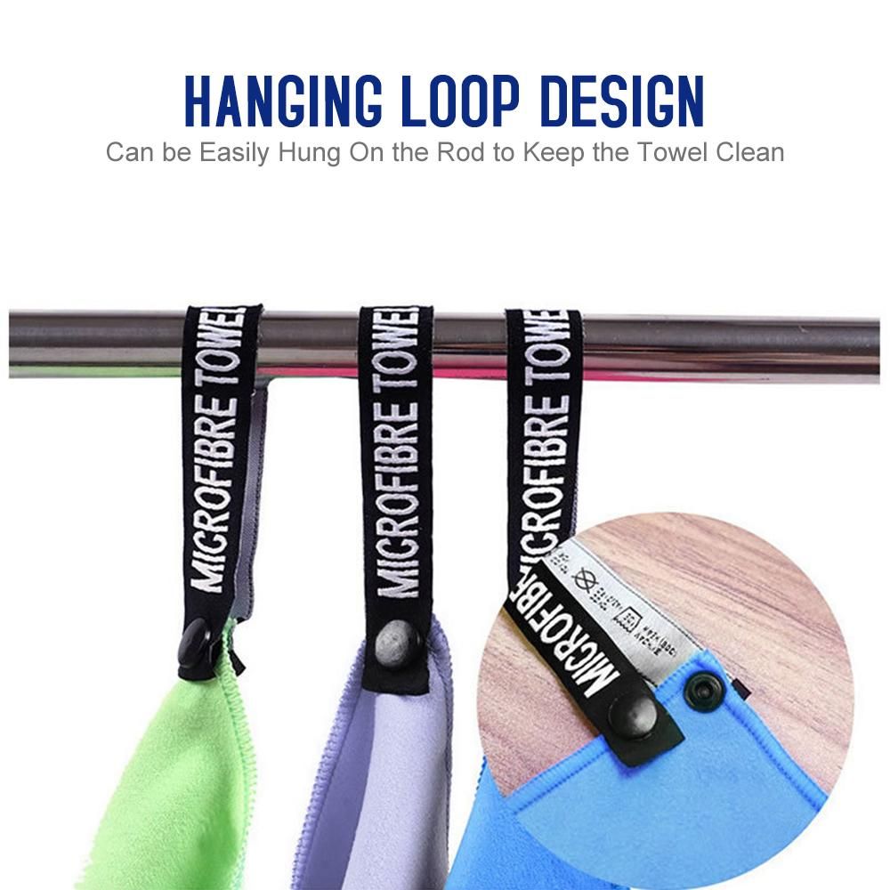 Microfiber Travel Towels Fast Drying Towel for Camping Beach Gym Backpacking