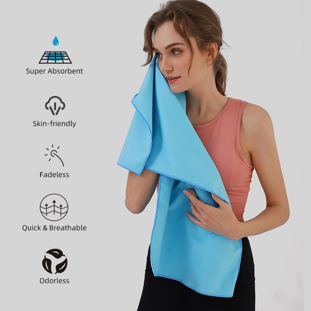 Microfiber Travel Towels Fast Drying Towel for Camping Beach Gym Backpacking