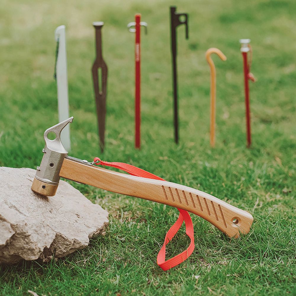 Outdoor Multifunctional Tent Floor Nail Hammer Dual-use