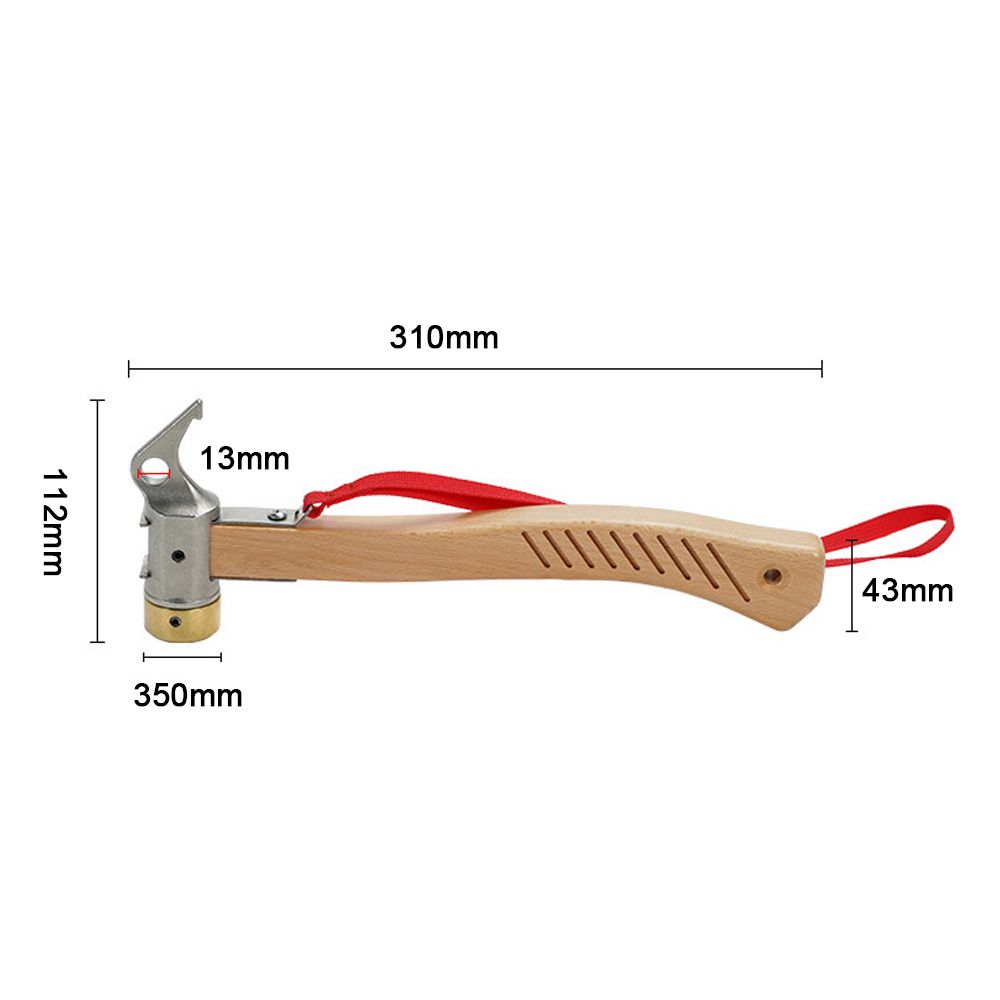 Outdoor Multifunctional Tent Floor Nail Hammer Dual-use