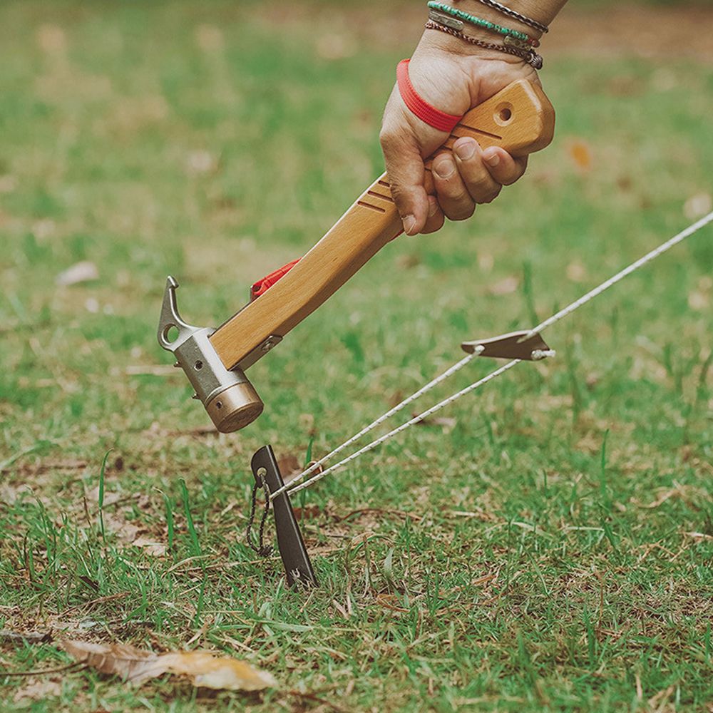 Outdoor Multifunctional Tent Floor Nail Hammer Dual-use