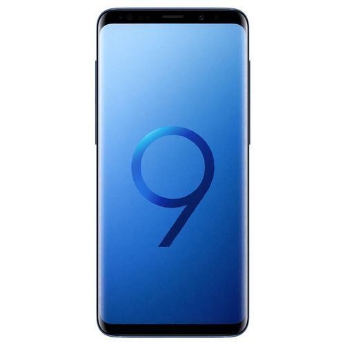 Galaxy S9 Plus (S9+) 6.2-Inch QHD (6GB, 64GB ROM) Android 8.0 Oreo, 12MP + 8MP Single SIM 4G Smartphone - Coral Blue