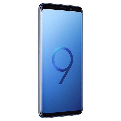 Galaxy S9 Plus (S9+) 6.2-Inch QHD (6GB, 64GB ROM) Android 8.0 Oreo, 12MP + 8MP Single SIM 4G Smartphone - Coral Blue