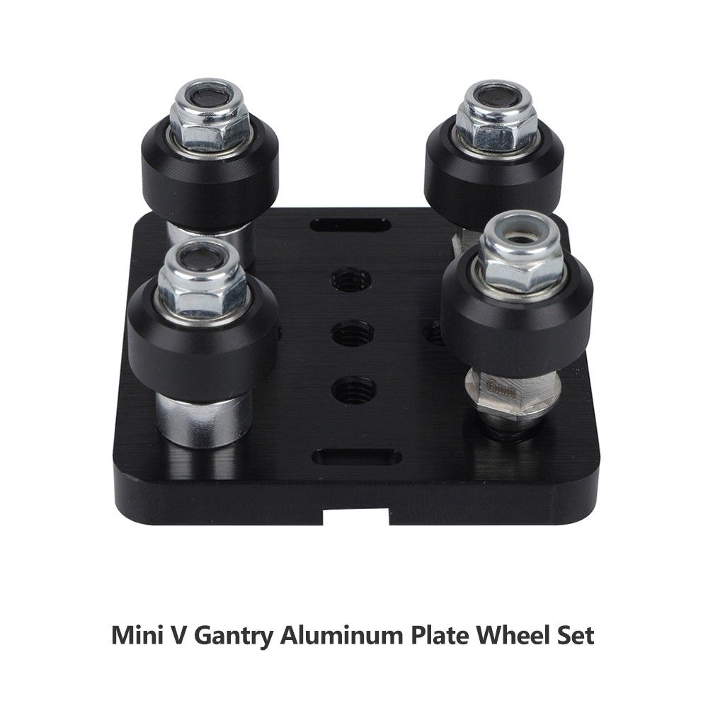 Mini V Gantry Rod Plate With Wheel