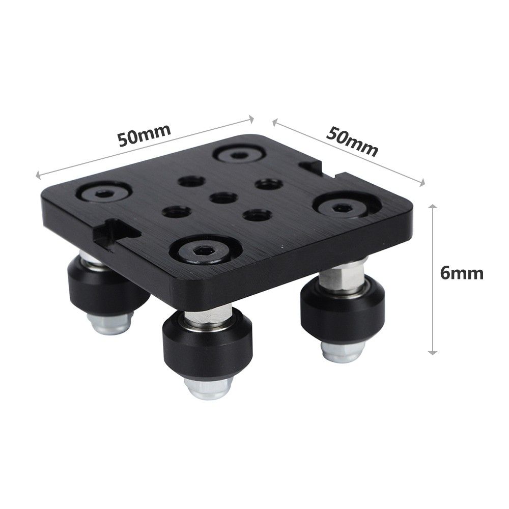 Mini V Gantry Rod Plate With Wheel
