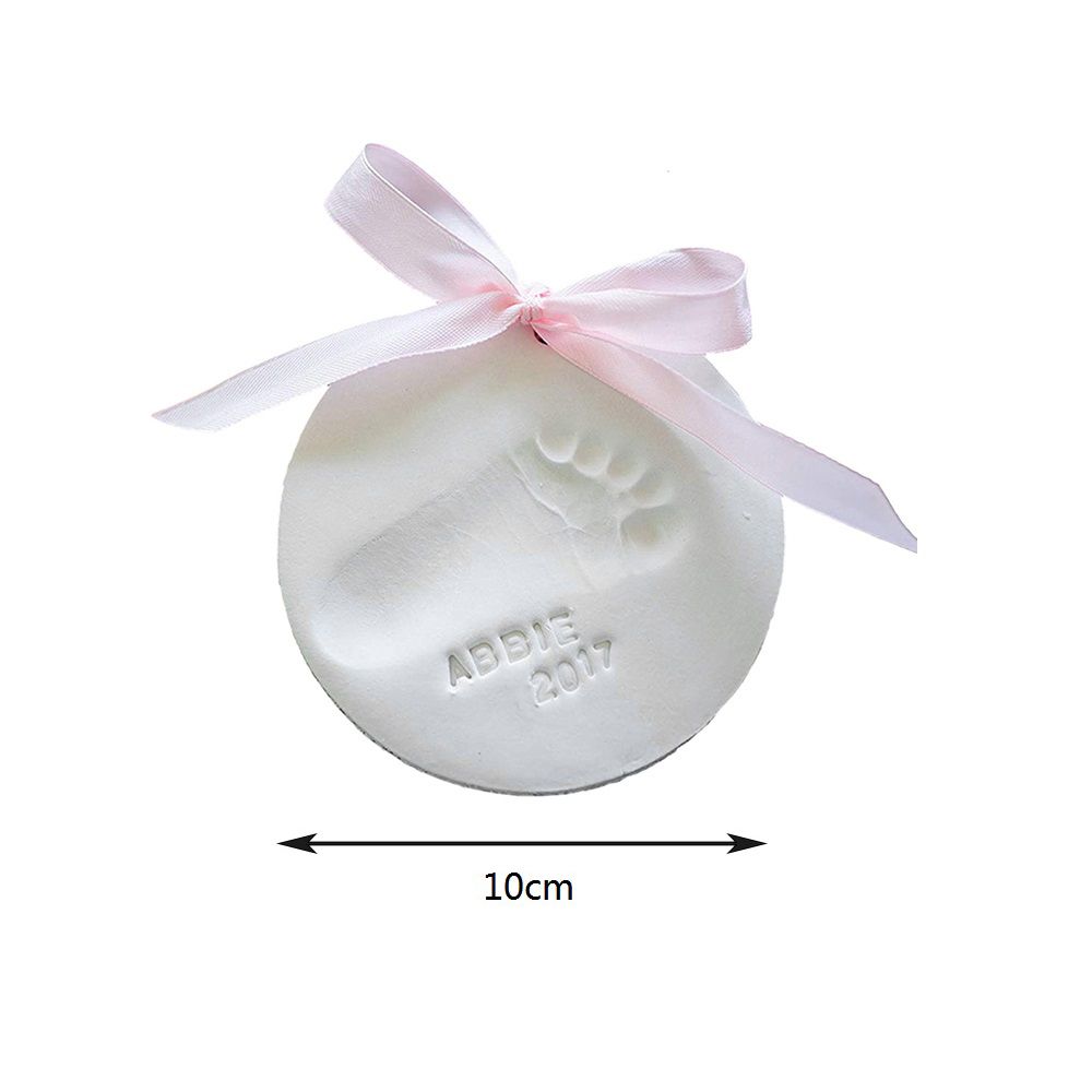 Newborn Baby Handprint Footprint Ornament Kit Baby Milestone